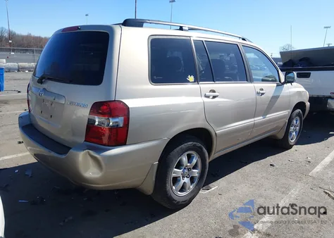 2004 Toyota Highlander V6 из США, поврежденный, VIN JTEEP21AX40047364